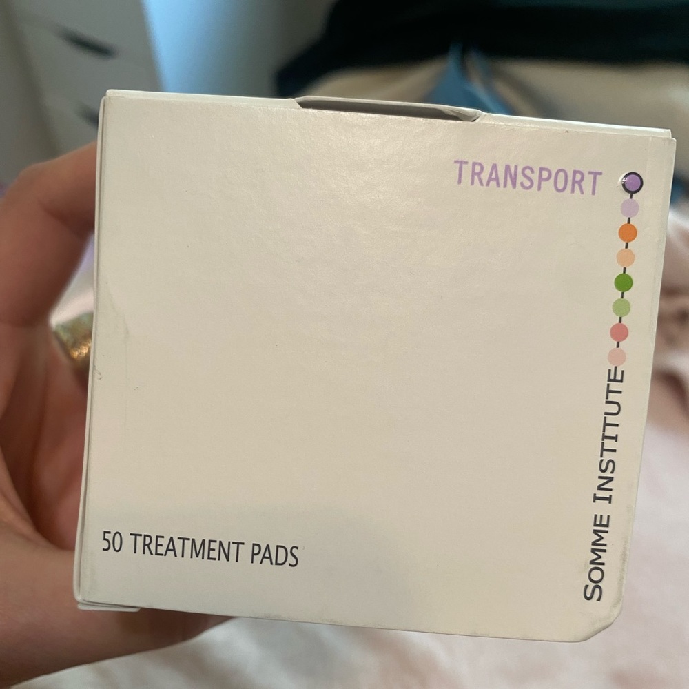 TRANSPORT exfoliating pads